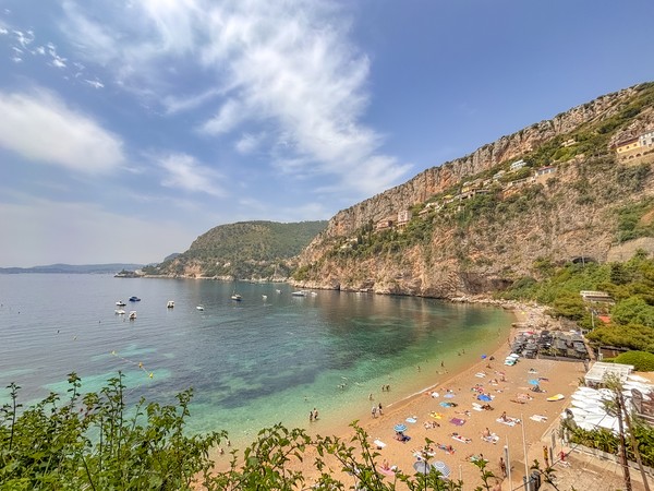 Cap D’Ail Plage Mala Plage sur la Côte d’Azur