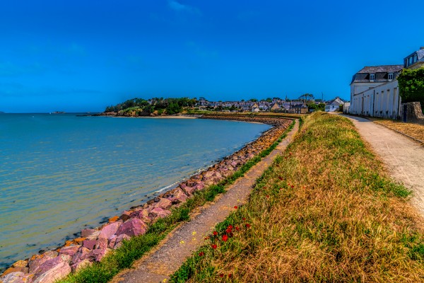 La Banche Beach, Saint-Jacut-de-la-Mer, Brittany, France