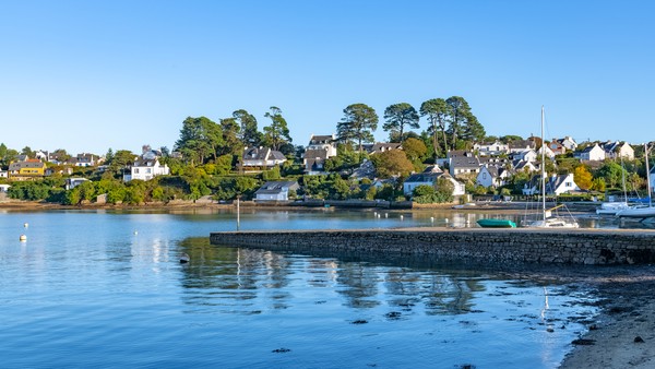Île aux Moines, le port typique