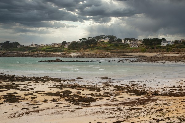 Vue de la célèbre et petite île de Batz