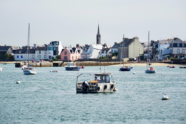 Vue de l'Ile Tudy