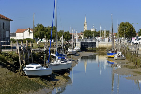 Marina de La Tremblade en France