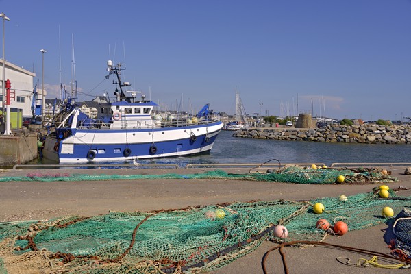 Bateau de pêche à la Turballe