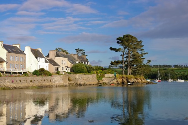 Lanildut dans le Finistere en Bretagne, France