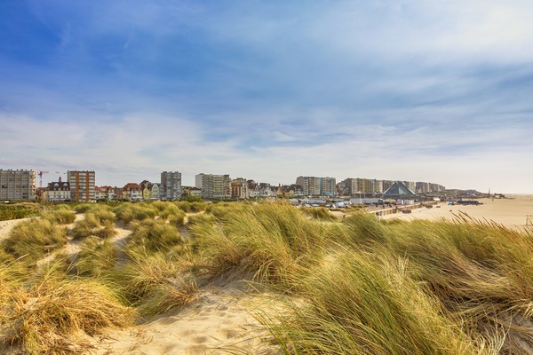 Dunes et front de mer de le Touquet-Paris Plage, France