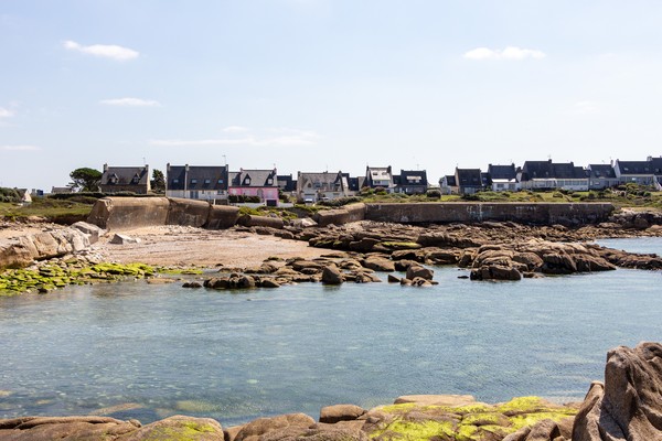 La côte à Ploemeur.