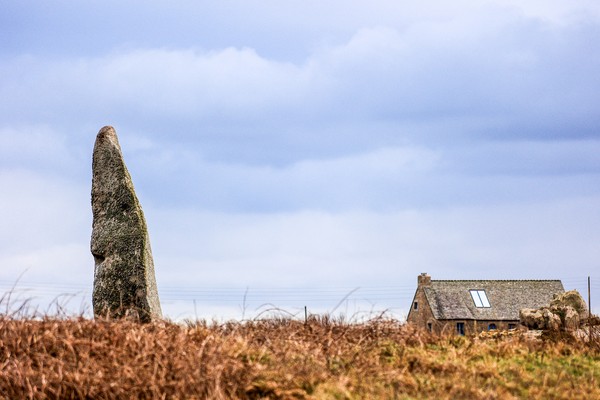 Menhir de Saint Eden à Plouescat