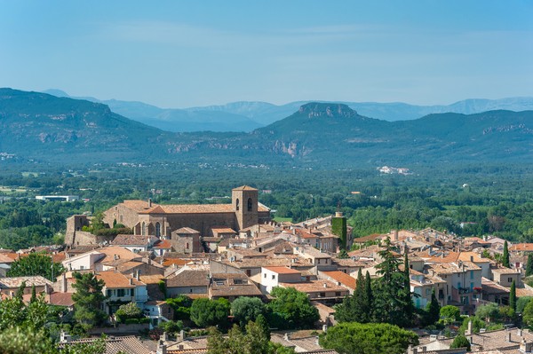 Paysage urbain de Roquebrune-sur-Argens