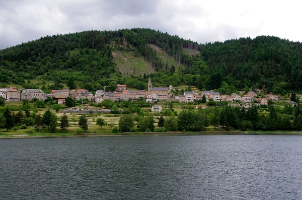 Lac de St Martial en Ardèche en France, Europe