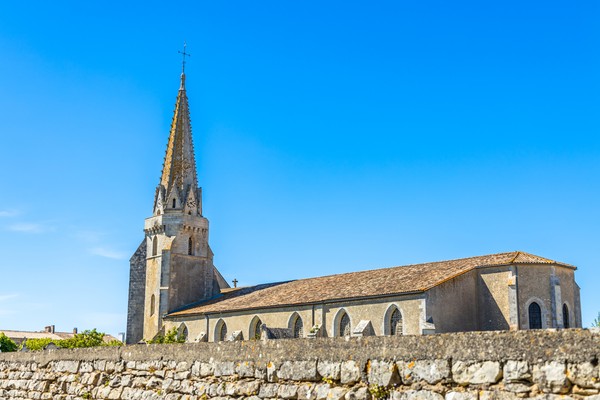 L'église Notre-Dame-de-l'Assomption à Sainte-Marie-de-Ré