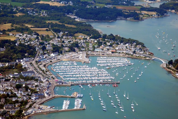 Vue aérienne de La Trinité-sur-Mer