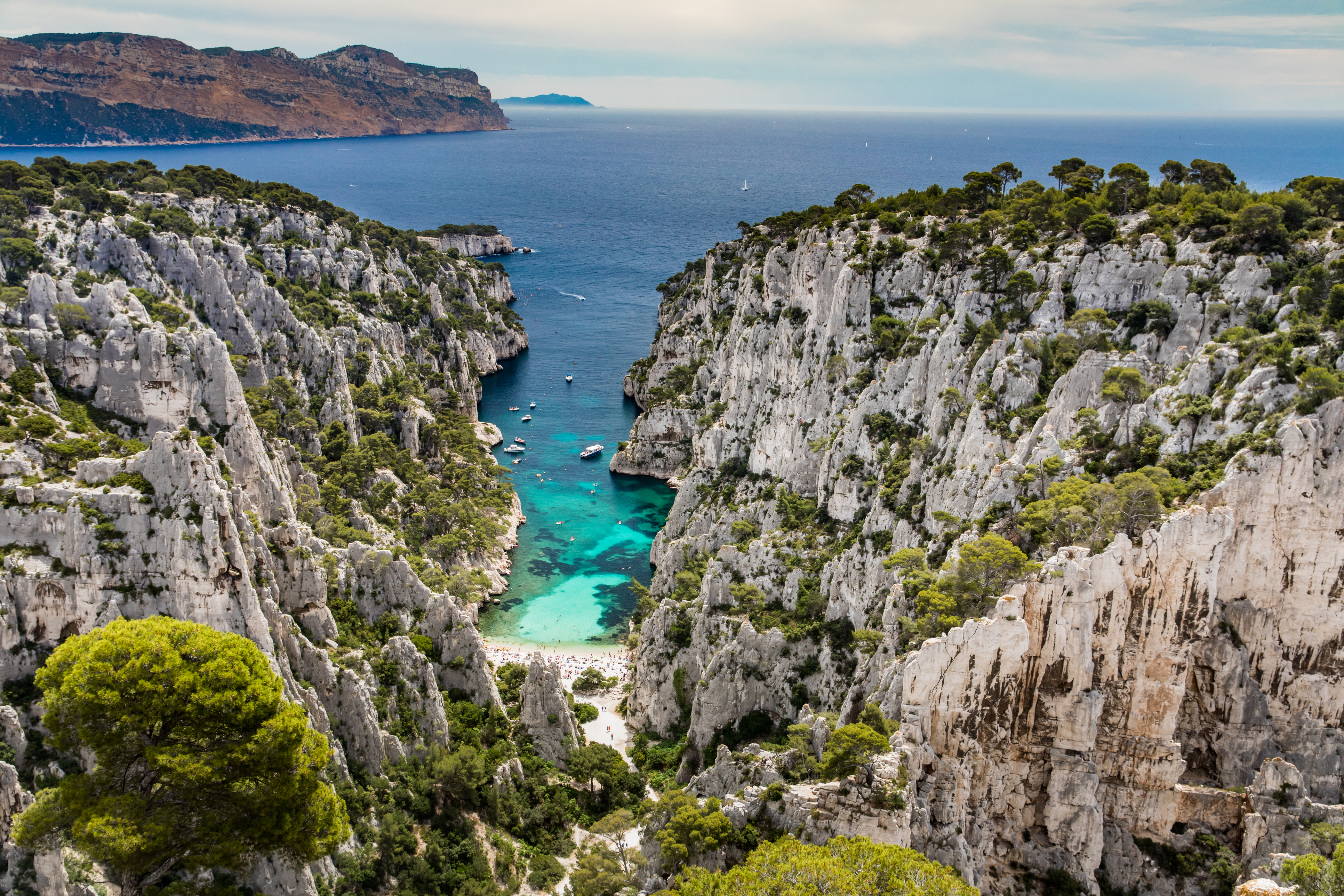 Parc national des Calanques en France