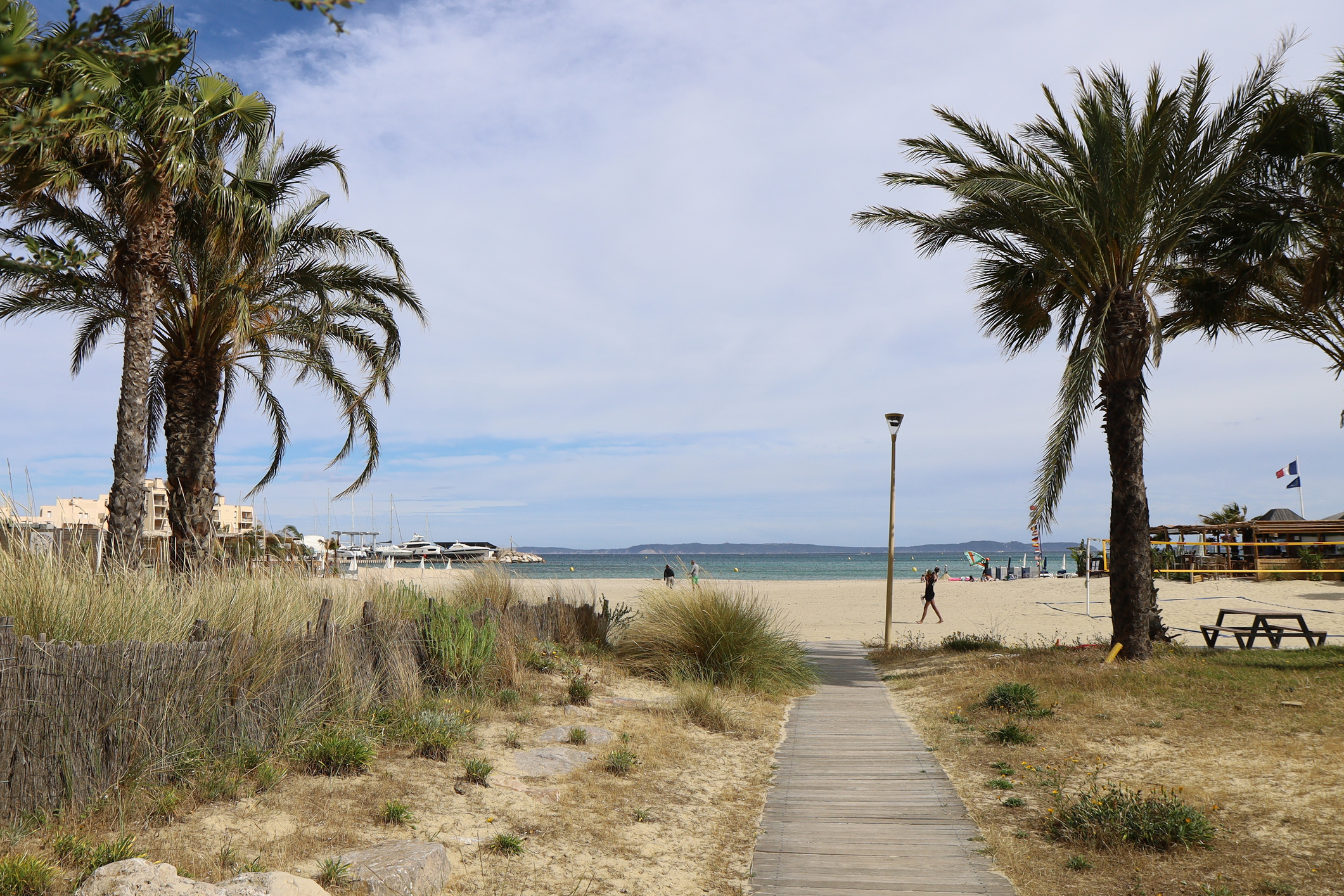 Plage le Camp du Domaine à Bormes les Mimosas